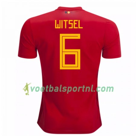 België Witsel 6 Thuis Shirt WK voetbal 2018